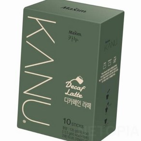 NETOPIA 디카페인 라떼 10개 커피믹스 믹스커피디카페인 회사간식 믹스커피라떼 라떼스틱, 1개, 10개입