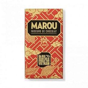 Maou Ba Ria 76% Cacao Dak Chocolate  Single Oi 마루 바 리아 76% 카카오 다크 초콜릿  단일 원산지 유제품 무첨가 글루튼 무첨가, 1개, 80g