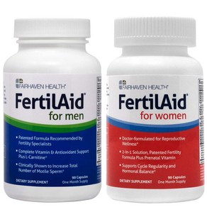 페어헤븐 퍼틸에이트 포 우먼 여성 임신준비 영양제 FertiAid for women