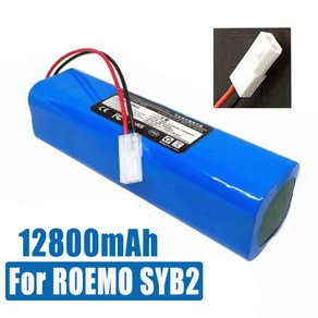 ROEMO SYB2 로봇 진공 청소기용 새 배터리 INR18650 M26-4S2P 14.4V 12800mAh, 03 5200mAh, 한개옵션1