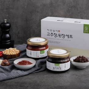 자연송이 고추장 & 된장 세트 (400g - ), 1개