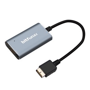 PS2-HDMI 호환 컨버터 1080P 출력 PS2 PS1 PlayStation 1/2 지원 240p 288p 480i 480p 576i, 1개