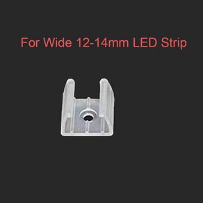 LED 스트립 Led 커넥터 나사 케이블 관리 기능 있는 고정 홀더 클립 12V Fita RGB 조명, 02 Fo W12-14mm_01 5 Pcs, 02 Fo W12-14mm_03 5 Pcs, 5개