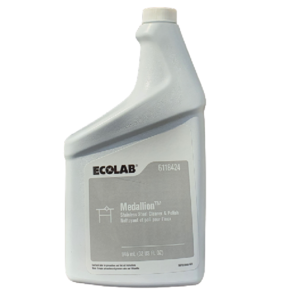 안셈 주방 오븐 렌지후드 스텐 코팅 광택제 ECOLAB 메달리온 클리너 946ml 1개