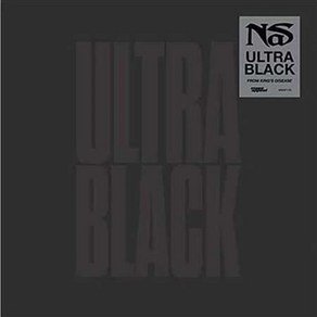 [LP] Nas (나스) - Ulta Black [7인치 싱글 컬러 Vinyl]