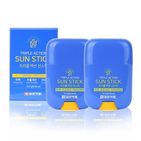 일양약품 자외선차단 선스틱 SPF50 트리플케어 3개, 16.5g