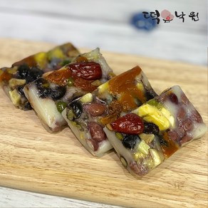 명인 떡낙원 영양 모둠 찰떡 찰버무리 간식 식사대용 100g X10개 1kg, 10개