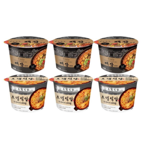 오뎅식당 부대찌개 라면 + 중앙해장라면 컵라면 3개씩, 1세트