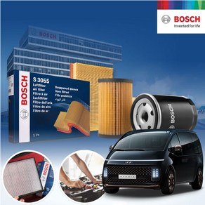 스타리아 3.5 L LPG BOSCH 에어크리너 오일필터 2종세트 7L 필요 a3020+o372 KPT-5560111 cs01085, 1개