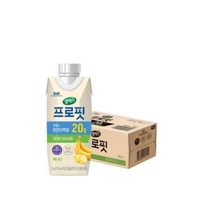 셀렉스 프로핏 음료 바나나 250ml 18팩, 18개