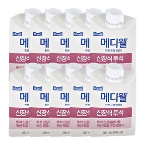 메디웰 신장식 투석 플러스, 200ml, 10개