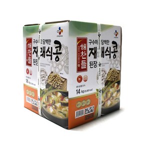 해찬들 재래식콩된장 14kg 업소용 대용량, 1개