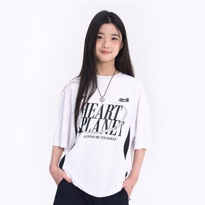[더데이걸]블록코어 곡선 배색 반팔티 TGRA25303_분당점