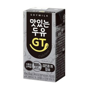 남양유업 맛있는 두유 GT 검은콩 깨 칼슘, 190ml, 12개