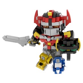 호환블럭 브릭헤즈 건담 로봇 MMPR 큐트블럭 로봇 MOC-C9222 창작 신제품