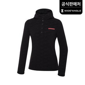 [와이드앵글 공식] 여성 CO PRO 심볼 올오버 후디 티셔츠 L WWW23214Z1