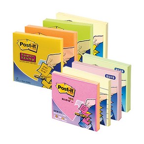 3M 포스트잇 팝업리필용 KR-330 (벚꽃핑크 애플민트)