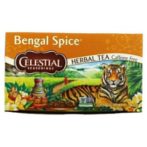 셀레셜시즈닝스 Celestial Seasonings 허브차 Bengal Spice 무카페인 20 티백