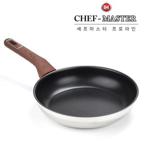 티타늄코팅 통3중바닥 스텐 프라이팬 24cm, 1개