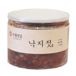 두물젓갈 탱글식감 오동통 낙지젓, 1개, 1kg