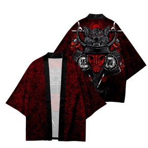 (S~5XL) 빅사이즈 유카타 오버핏 가디건 일본 7부 셔츠 F-6125