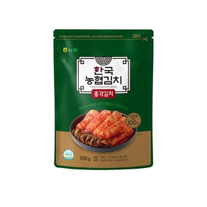 [농협식품] 한국농협김치 총각김치 500g, 총각김치 500g x 1개, 1개