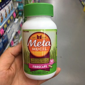 메타무실 화이버 식이섬유 Metamucil Fibre Supplement FibreCaps