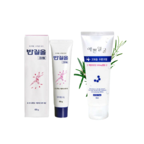 예쁜얼굴 고보습 수분크림 90ml 에센스 크림 + 삼공제약 반질올크림 60g 거친피부 손 발 굳은살 피부개선, 1개