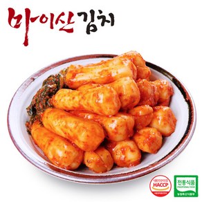 한국농협김치 전북대표 마이산김치 총각김치, 1개, 1kg