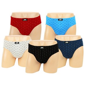 MEN'S BRIEF 면100% 남성 삼각팬티 브리프 5매세트 BF089