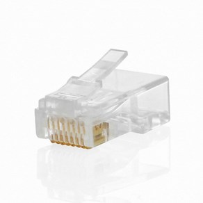 NEXT-RJ45C6 UTP 기가 랜커넥터, 100개