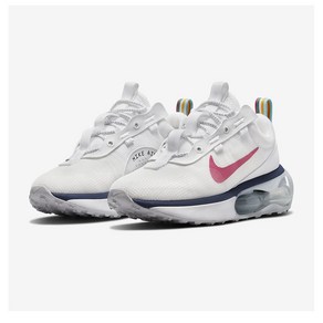 나이키 베로델 레일 화이트 스파이크리스 스크린 여성 골프화 Nike Air Max 2021 white/rainbow