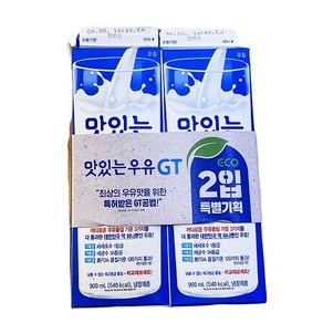 [남양] 맛있는 우유 GT, 900ml, 1개, 900ml