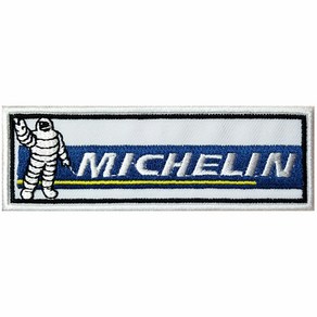 와펜 D741 - MICHELIN_사각 마크 패치 와펜