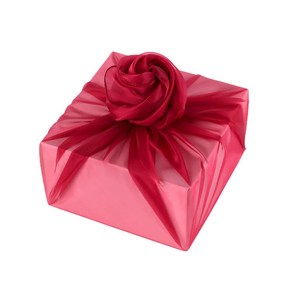 정담은보자기 크리스탈 보자기 45x45cm 명절 예단 단체선물 돌답례품 포장, 1장, NO.63 [레드]