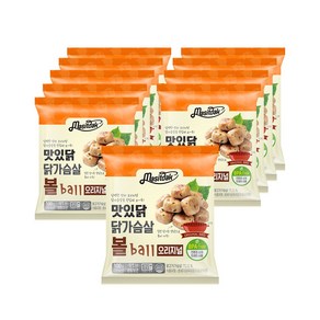 맛있닭 닭가슴살볼 오리지널, 100g, 10개