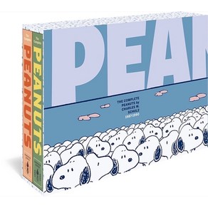 (영문도서) The Complete Peanuts 1987 - 1990: Vols. 19 & 20 Gift Box Set Papeback, Fantagaphics Books, English, 9781683968733