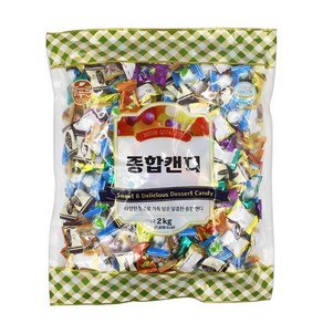 8가지맛 종합캔디, 1개, 2kg