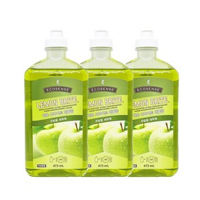 멜라루카 레몬 브라이트 애플향 473 mL X 3개 + 새부리마스크 2매