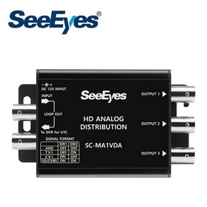 씨아이쯔 SC-MA1VDA 아날로그 1채널 신호분배기