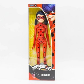 기적적인 무당 벌레 고양이 니오르 여왕벌 액션 피규어 슈퍼 히어, 1개, 6.Ladybug