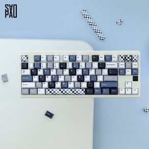 사오파오 GMK 모자이크 키캡 PBT 체리 5면 염료승화 (128키)