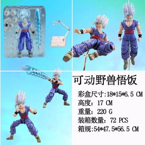 드래곤볼Z GK 초사이언 손오반 피규어 17cm 관절가동 DragonballZ 키덜트 굿즈 피규어