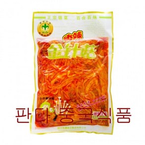 판다중국식품 샹라진전구 팽이버섯 밑반찬, 10개, 400g