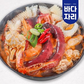 얼큰한 문어해물탕 3-4인분1.5kg 꽃게 곤이 알 소스 등 포함 해물탕세트, 1개, 1.5kg