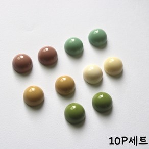 굿어라운드 현관 냉장고 자석 마그넷, 알록달록동그라미10P