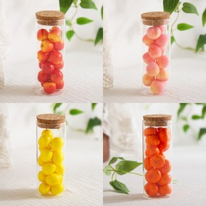 [엠디자인] 베스트 미니 과일 모음 (2cm), 6. 미니 서양배 모형 20P (2cm)