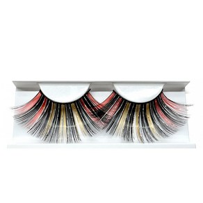 MDQ 인조속눈썹 패션쇼 특수분장소품 25mm, 1개, 블랙믹스