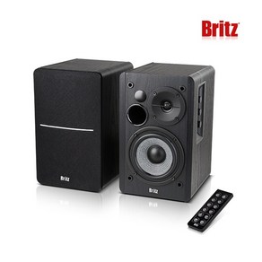 브리츠 2채널 HiFi 블루투스 북쉘프 스피커, BR-1600BT, 혼합 색상