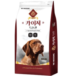 우성 카이저 특수견 전용사료 15kg 소화에 좋은 영양 강아지 사료, 1개, 닭